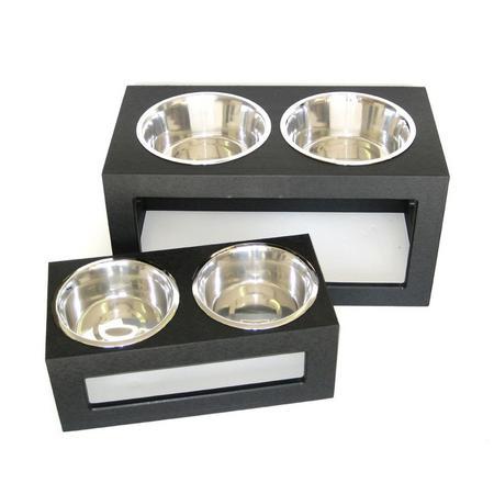 Outdoor Double Raised Dog Feeder