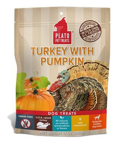 Plato Grain Free Turkey Strips Dog Treats