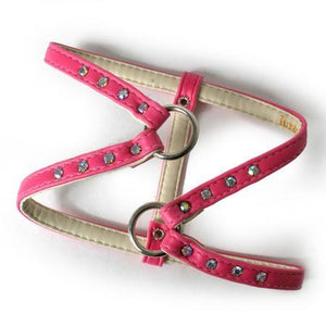 Crystal Accent Step In Dog Harness