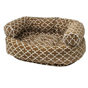 Cedar Lattice Double Donut Dog Bed