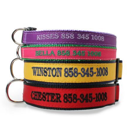 Custom Embroidered Dog Collar