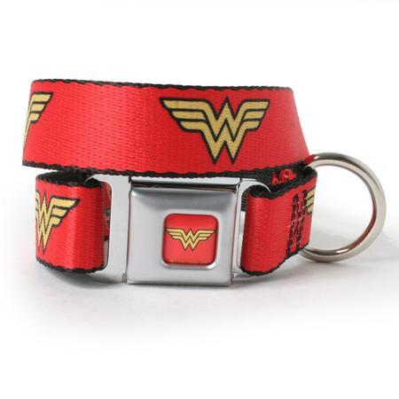 Wonder Woman Dog Collar