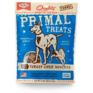 Primal Turkey Liver Munchies Dog Treats