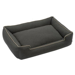 Licorice Wool Blend Lounge Dog Bed