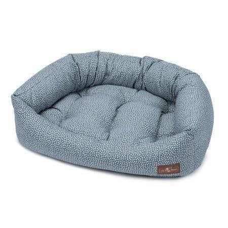 Flicker Weave Cornflower Napper Dog Bed