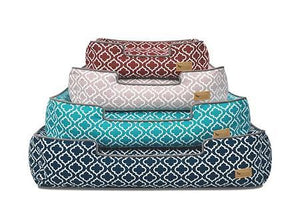 Moroccan Print Lounge Dog Bed