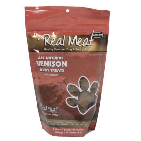 Real Meat Venison Jerky Dog Treats