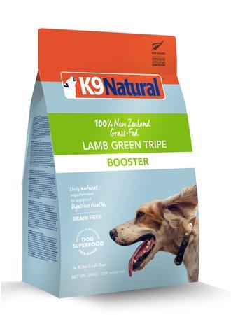 K9 Natural Freeze Dried Raw Lamb Green Tripe Booster Dog SuperFood
