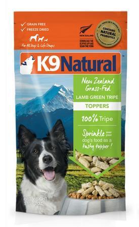 K9 Natural Lamb Green Tripe Dog Food Topper