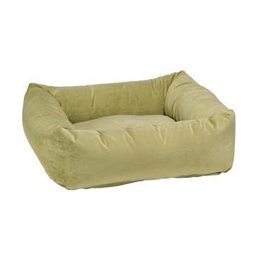 Celery Microvelvet Dutchie Dog Bed