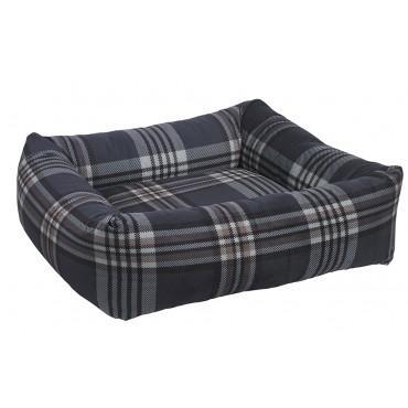Greystone Tartan Microvelvet Dutchie Dog Bed