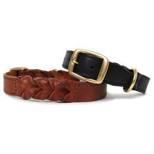 Load image into Gallery viewer, Braided Leather Dog Collar
