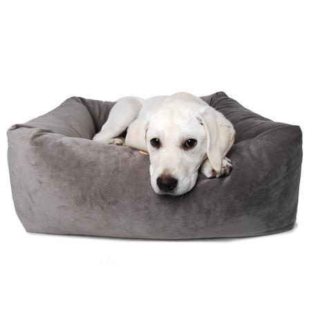 Dusk Microvelvet Dutchie Dog Bed