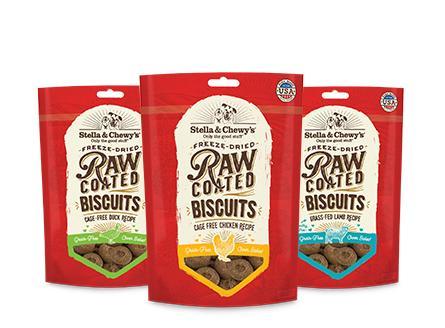 Raw Coated Biscuit Dog Treats
