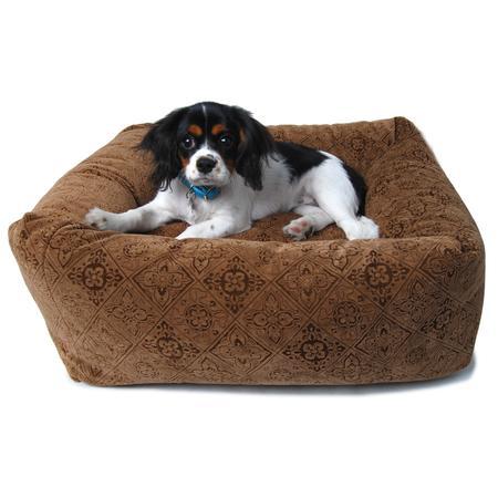 Pecan Filigree Dutchie Dog Bed