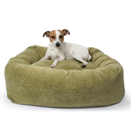 Green Apple Bones Dutchie Dog Bed