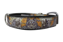 Load image into Gallery viewer, Wolf Den Inked Leather Dog Collar
