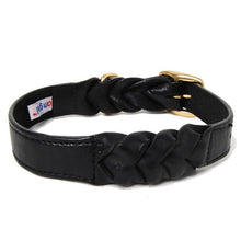 Load image into Gallery viewer, Braided Leather Dog Collar
