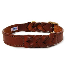 Load image into Gallery viewer, Braided Leather Dog Collar
