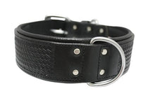 Load image into Gallery viewer, Santa Fe Basket Weave Leather Dog Collar
